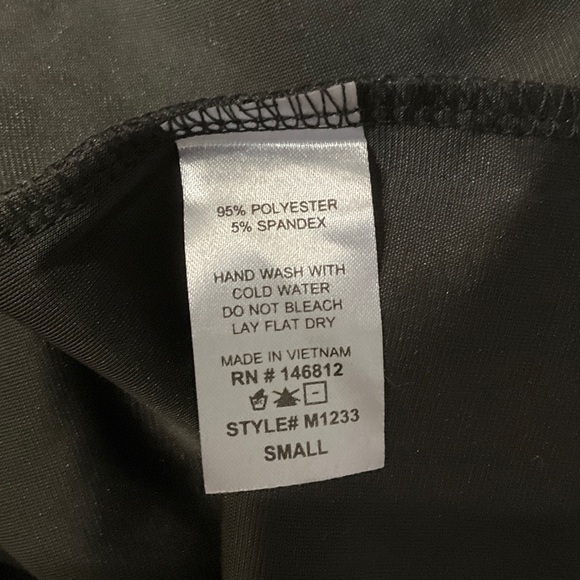 Caution To The Wind Black Velvet Short Sleeve Top - Picture 5 of 7